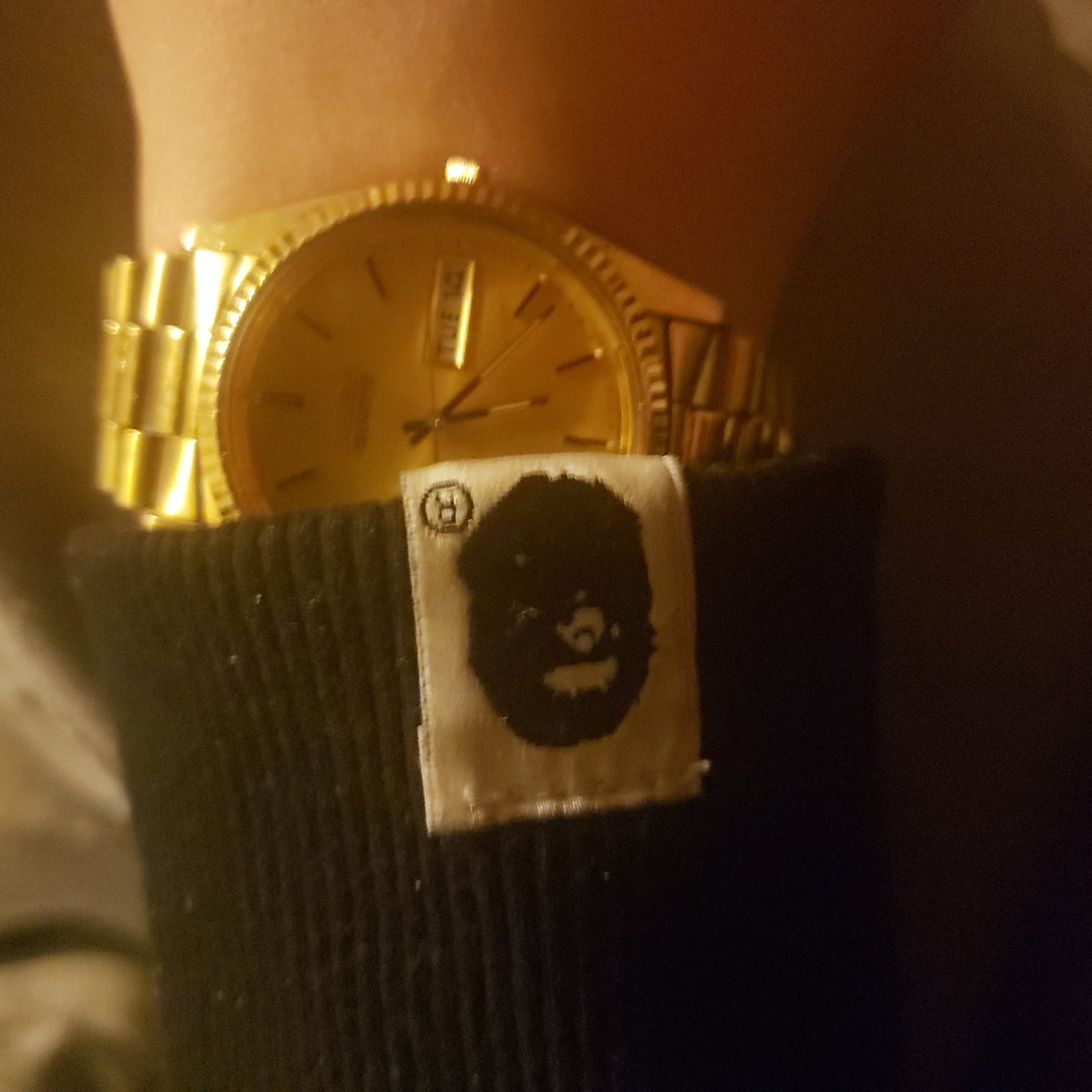 Gold Wristwatch